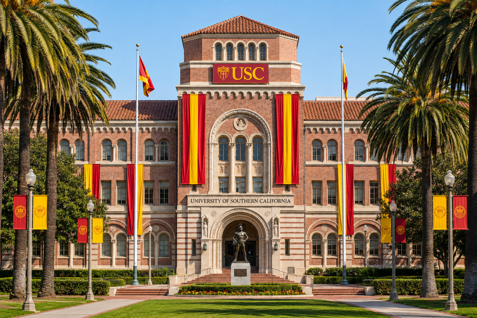 University of Southern California campus